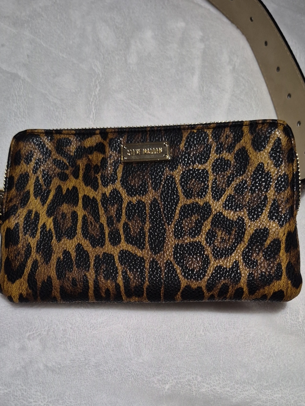 Steve Madden Leopard Print Belt Bag